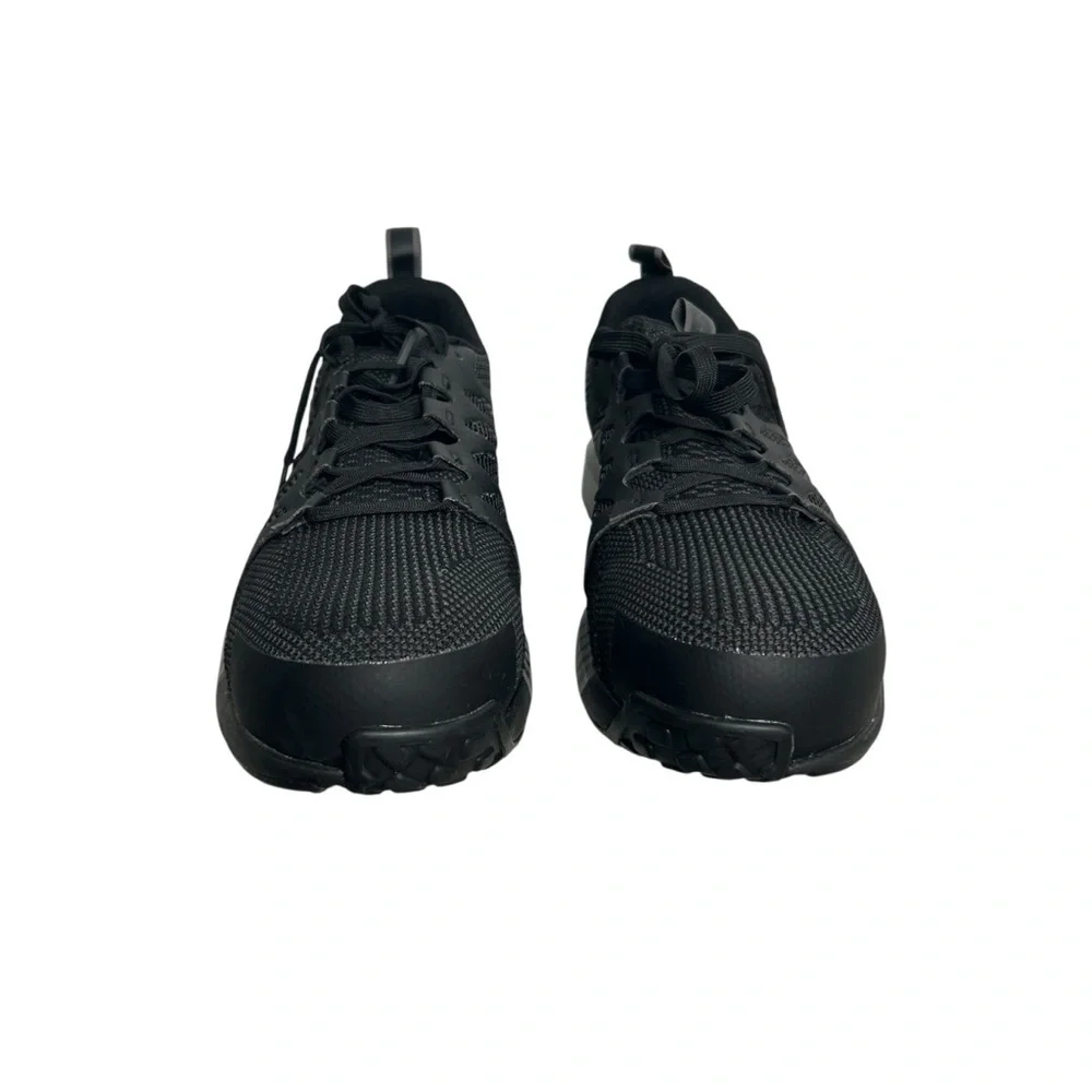 Reebok Work Fusion Black Gray Flexweave Men's Composite Toe Shoes Size 7.5W